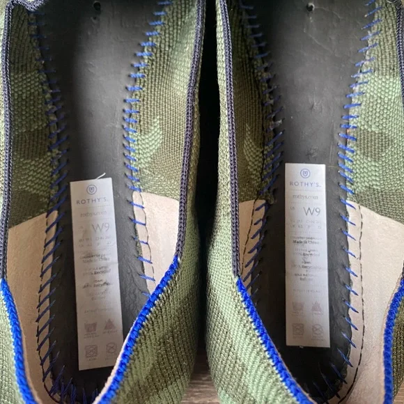 Rothy's Camouflage Women’s Slip-on Loafers Flats Size 9 - Picture 8 of 10